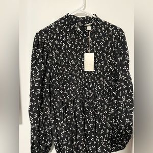 Black & White Floral Target Dress